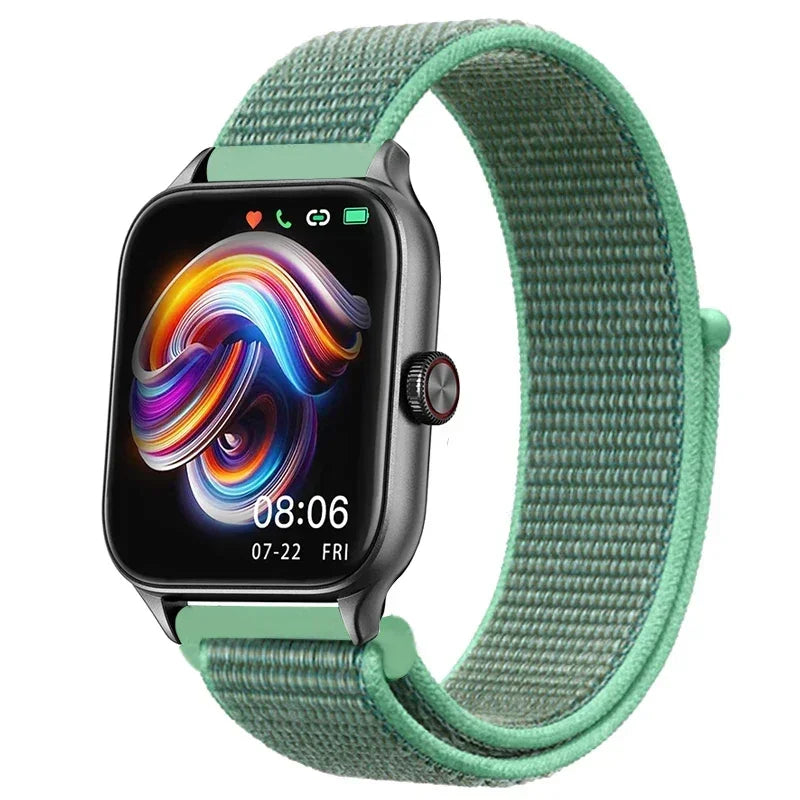 Nylon Loop band For Amazfit GTS 4/2/3pro/2e/GTS2 Mini/GTR 4 42mm/47mm/GTR2/2e/stratos belt bracelet Amazfit bip 20mm 22mm strap