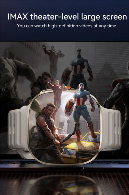 Android 9.0 Smart Watch 2.4 inch AMOLED 2100mah Battery 900W Camera GPS WIFI Google APPS Download Smartwatch