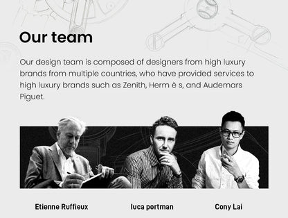 AGELOCER Original World Time Watch Men's Luxury Business Formal Automatic Mechanical Watch Birthday Gift for Men