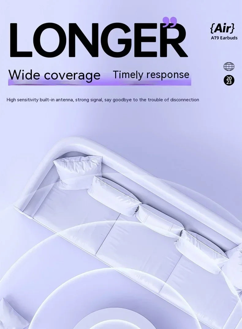 ACEFAST T9 Bluetooth Earphone Wireless IPX4 Waterproof Headset Gift 5.3 Stereo Surround Noise Reduction Hi Res Office Earbuds