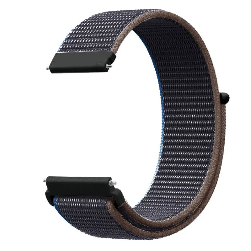 Nylon Loop Strap for Samsung Galaxy Watch 3/4/5/6/Gear S3 Wristband for Huawei Watch 4/GT-2-3-Pro/Amazfit GTR/GTS Belt