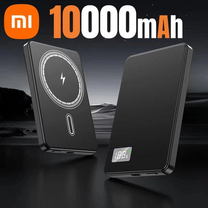 500000mAh Portable Magnetic Wireless Power Bank PD22.5W Fast Charging External Battery for Magsafe For iPhone Samsung