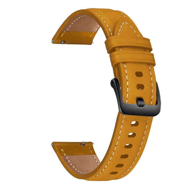 Strap For Amazfit Active/GTS 4 Mini/GTS 3/GTS 2/GTS 2E Leather Band Bracelet For Amazfit GTR 42mm/Mini Watchband Wristband