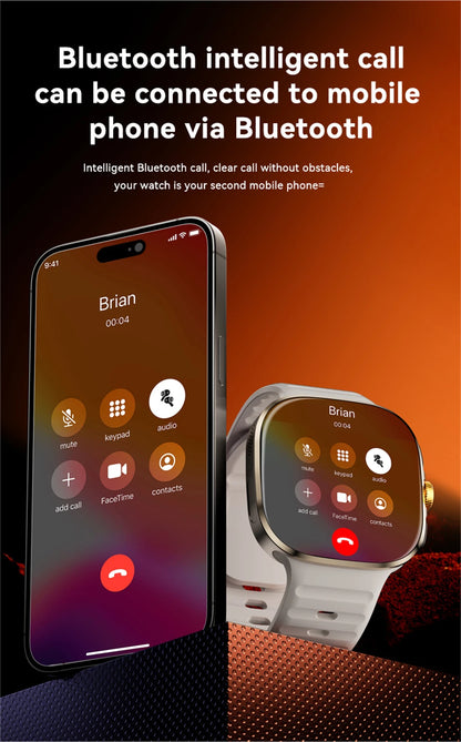 Android 9.0 Smart Watch 2.4 inch AMOLED 2100mah Battery 900W Camera GPS WIFI Google APPS Download Smartwatch