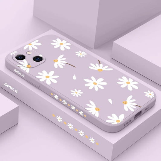 Plain Daisies Phone Case For iPhone 17 17 Air 16 16e 15 14 13 12 11 Pro Max Mini X XR XS MAXCover