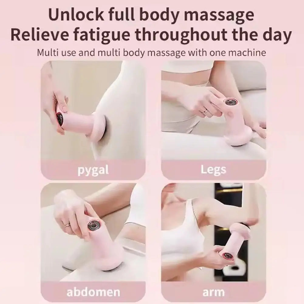 Massage Gun Slimming Fat Burning Mini Fascia Massager Tool Ladies' Beauty Fat Electric Body Machine Liposuction Pushing D3T5