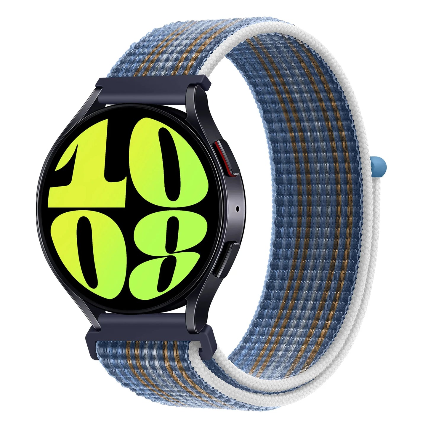 Nylon Loop Band For Samsung Galaxy Watch 6 4 7 classic/5 Pro/active 2/Gear S3 20mm/22mm Bracelet Huawei watch GT 2e 3 pro strap