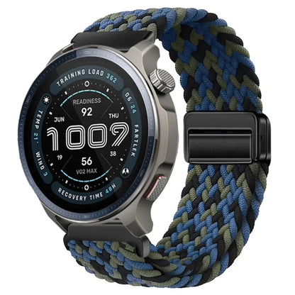 Watch Strap For Huami Amazfit Balance 2 Band GTR 4 2 2E GTR3 Pro/GTS 4/3/2 mini/Bip 3 6 U S Braided Magnetic Bracelet
