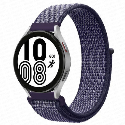 Nylon Loop Band For Samsung Galaxy Watch 6 4 7 classic/5 Pro/active 2/Gear S3 20mm/22mm Bracelet Huawei watch GT 2e 3 pro strap