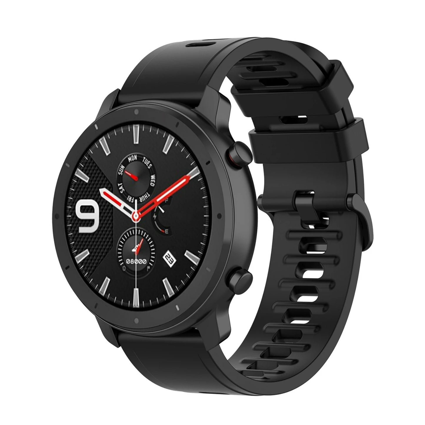 Silicone Strap for Amazfit GTR 47MM /2/2e/Stratos 3 GTR 4 3pro Bracelet Correa For Amazfit GTS 4 Mini/2 2E 3 Watchband