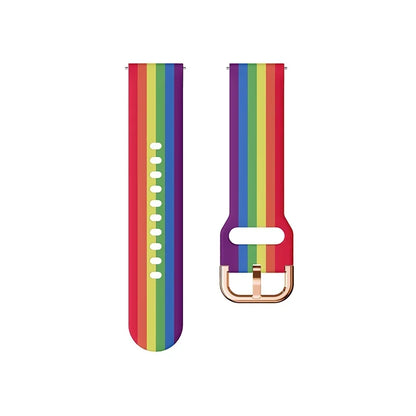 band For Amazfit GTS/4/2/2e/3 GTS2 Mini/GTR 4/3/Pro/47mm/GTR2/2e/stratos 2/3 Bracelet Amazfit Bip 6 5 Printed strap