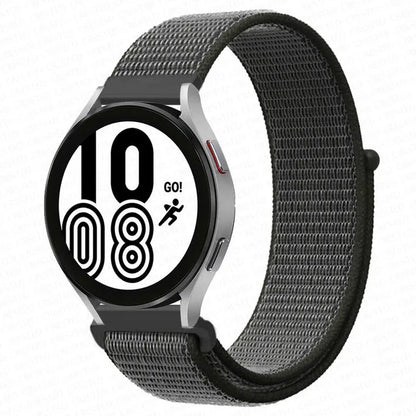 Nylon Loop Band For Samsung Galaxy Watch 6 4 7 classic/5 Pro/active 2/Gear S3 20mm/22mm Bracelet Huawei watch GT 2e 3 pro strap