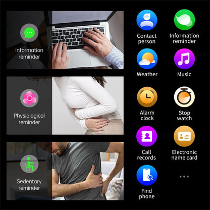 KUMI KU7 Smart watch 1.96" Amoled screen IP68 Waterproof 100+Sport Modes  Bluetooth Call Health Sleep Monitoring