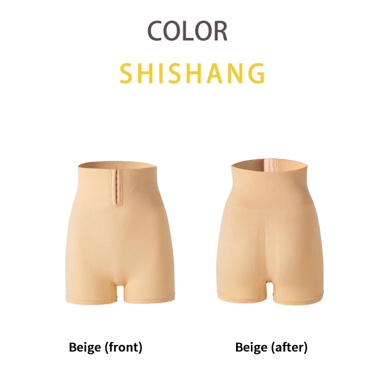 Flarixa High Waist Seamless Panties Flat Belly Shaping Women Breasted Shaperwear Tummy Butt Lift Pants Slimming Underwear