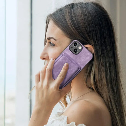 Vintage Leather Case with Detachable Magnetic Wallet Card Holder For iPhone 17 Air 16e 16 Pro Max 15 14 Plus 13 12 11