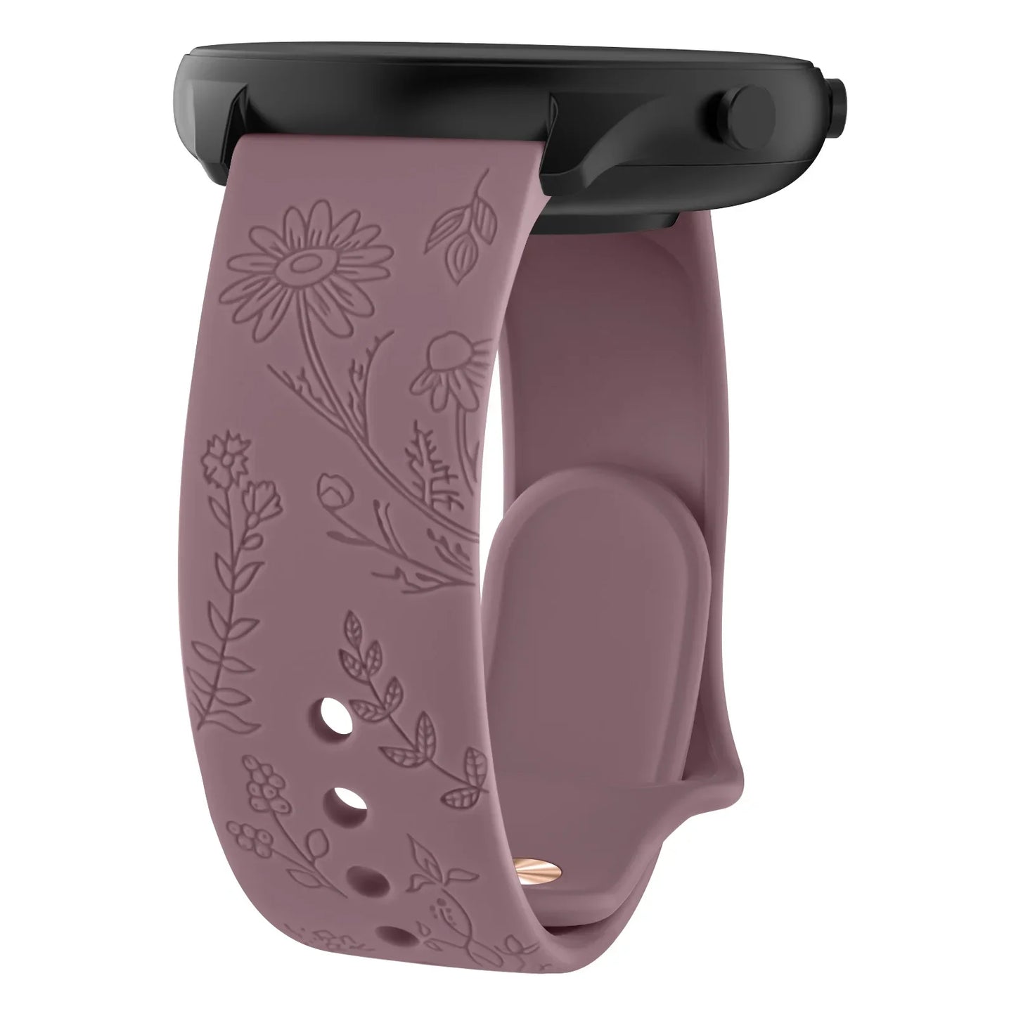 Flower Engraved Strap For Amazfit GTS/2/2e/3/4 GTS2 Mini/GTR 4/3/Pro/47mm/GTR2/2e/stratos 2/3/Bip Lite Band Bracelet