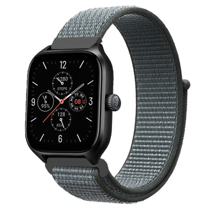 Nylon Loop Strap for Amazfit GTR 47mm/GTR2/2e/3/3 Pro/4/GTS/2/mini/3/4 Bracelet for Amazfit Balance/bip 5/Stratos 2 2S