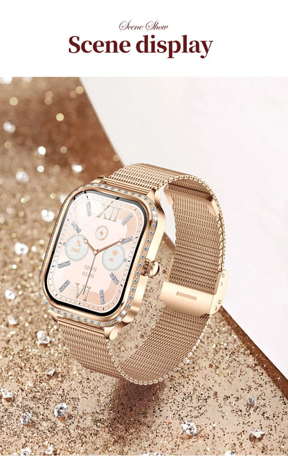 Xiaomi 1.75' AMOLED Smartwatch Women Men Bluetooth Call IP68 Waterproof Weather Menu Heart Rate Step Fitness Sports Smart Watch