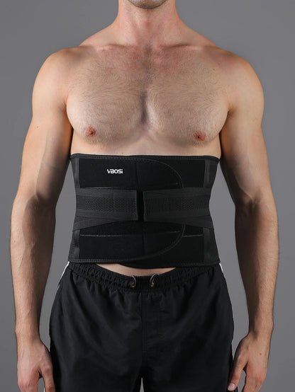 Unisex Lower Back Support Waist Trainer Tummy Band for Weightlifting Cycling