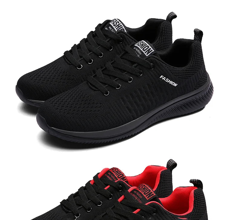 Sneakers Men Running Walking Knit Shoes Fashion Casual High Quality Sport Athletic Gym Lightweight Men Casual Shoes