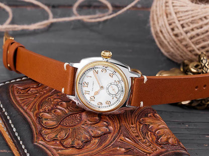 Baltany S4036F 36MM 1926S Oyster Tribute Watch Man Stainless Steel Waterproof Vintage Gold Bezel Automatic Mechanical Watches