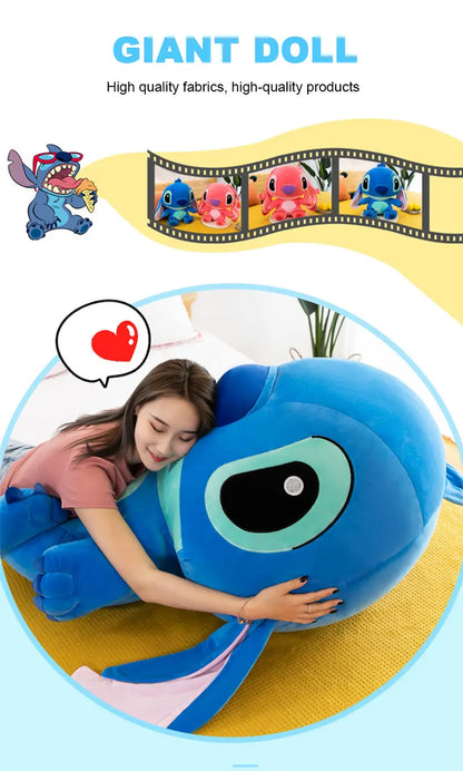 Lilo & Stitch Couple Models Cartoon Stuffed Plush Anime Plushs Toys Pendant Toy Pillow Kids Birthday Gift