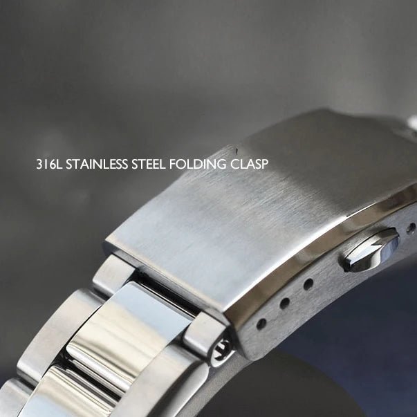 Baltany Men Automatic Watch 39mm Mechaical Wristwatch Sapphire Diver 20ATM Waterproof C3 Luminous NH38 Ceramic Bezel