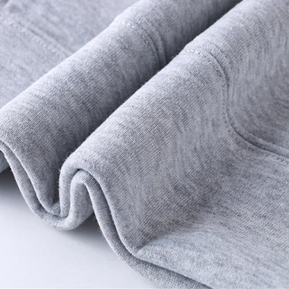 Men's Thin Hooded Hoodie Cotton Men's Top Spring and Autumn Solid Color Hooded Long sleeved Sweatshirt