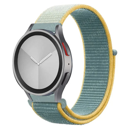 Nylon loop Band For Samsung Galaxy Watch 7 FE 6/5/pro/4/Classic/active 2 40-44mm 20mm/22mm sport bracelet huawei gt 2/e/3 strap