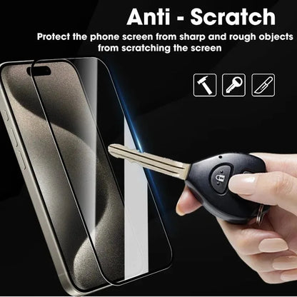 High-Definition Screen Protectors for iPhone 17 Air 17Pro 17 ProMax 9H Hardness Scratch-proof Tempered Glass for iPhone 17