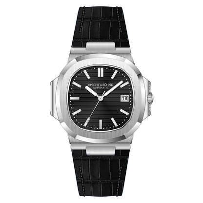 New Specht&Sohne Men's Watches Mechanical Watch Japan Miyota 8215 Movt Rose Gold Stainless Steel Classic 5711 Watch Waterproof