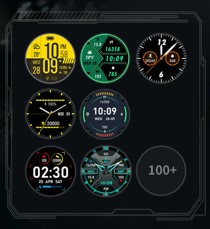 COLMI V76 GPS Smartwatch 1.43" Ultra AMOLED Display Built-in Compass Altimeter Bluetooth Call Smart Watch 500mAh Battery