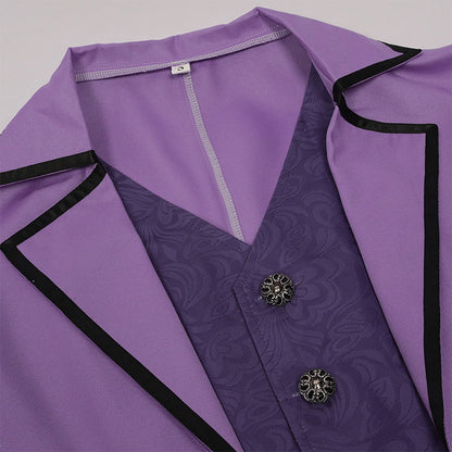 Men Steampunk Gothic Victorian Jacket Vintage Tailcoat Medieval Frock Coat Uniform Renaissance Halloween Pretend Play Costume