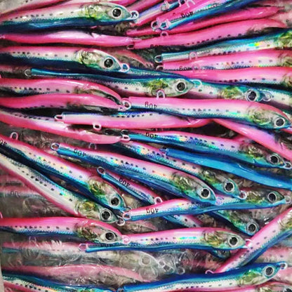 JIg Lure Fishing Anglers Glow Jig 3D Print Treble Hook Speed Falling 40g60g80g Metal Hard Bait Jigging Pesca Bait