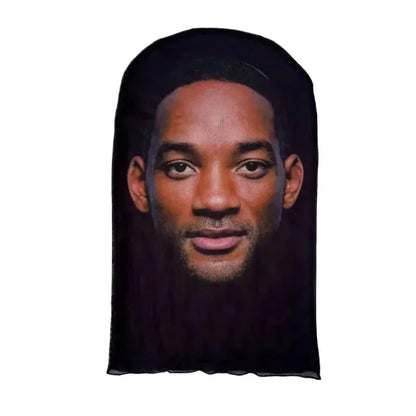 3D Printed Seamless Ronaldo Kanye Mask Hat Cosplay Facial Mask Party Cosplay Props Mascaras Halloween Mask