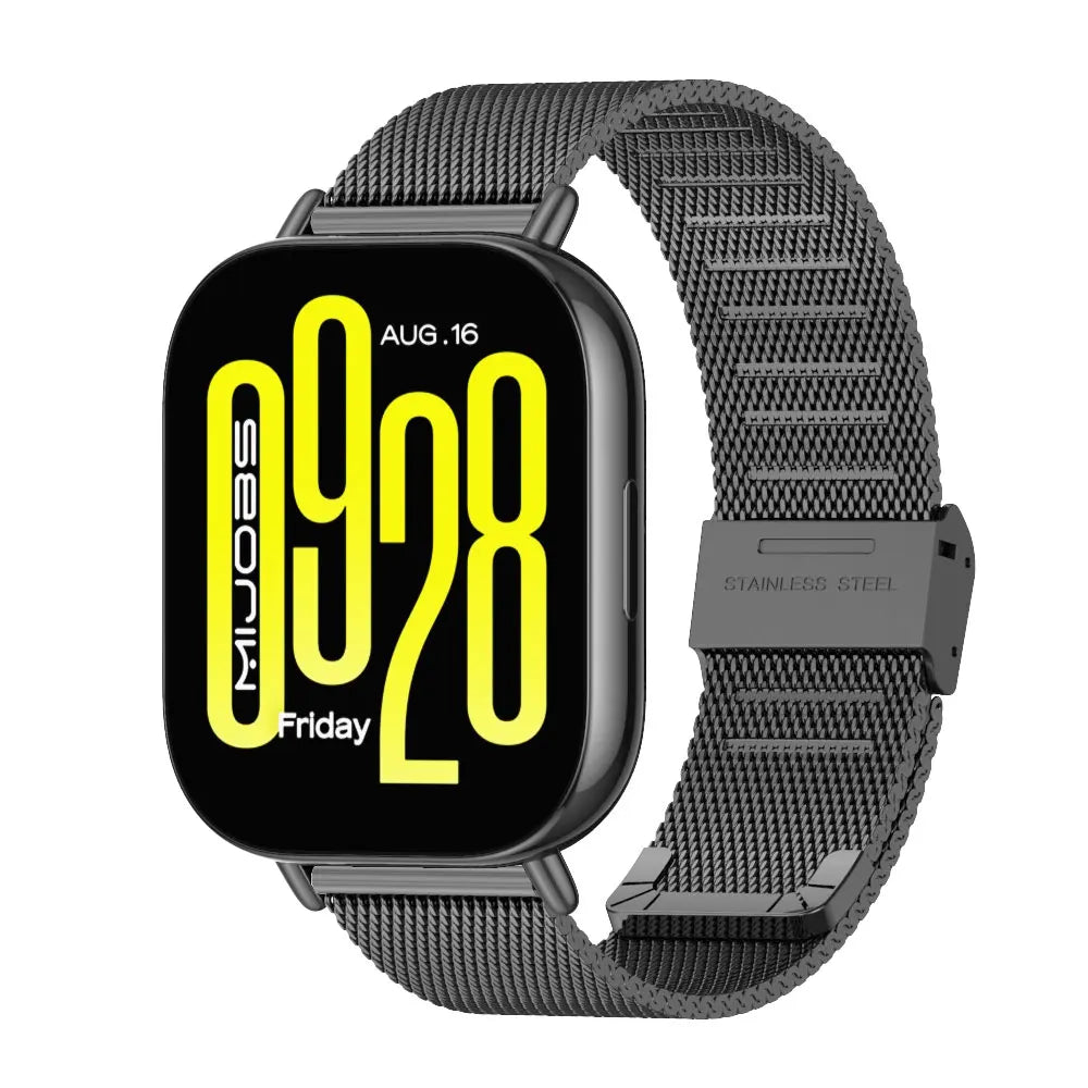 Metal Watchband For Xiaomi Redmi Watch 5 Active / 5 Lite Stainless Steel Replacement Strap Redmi Watch 5 Lite Wrist Bracelet