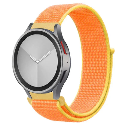 Nylon loop Band For Samsung Galaxy Watch 7 FE 6/5/pro/4/Classic/active 2 40-44mm 20mm/22mm sport bracelet huawei gt 2/e/3 strap
