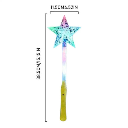 Light Up Flashing Wand Glow Sticks Glow Wand Christmas Halloween Glow Sticks Party Wand Costume Accessories Party Decorations