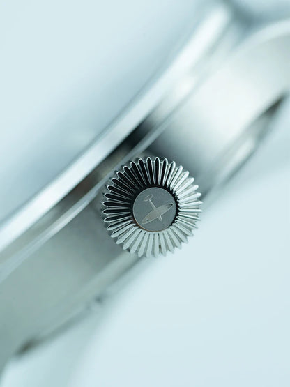 Hruodland F016 Pilot Watch Seagull Movement Mechanical BGW-9 Luminous Sapphire Crystal F016 Turbine 43mm Men Retro Pilot Watch