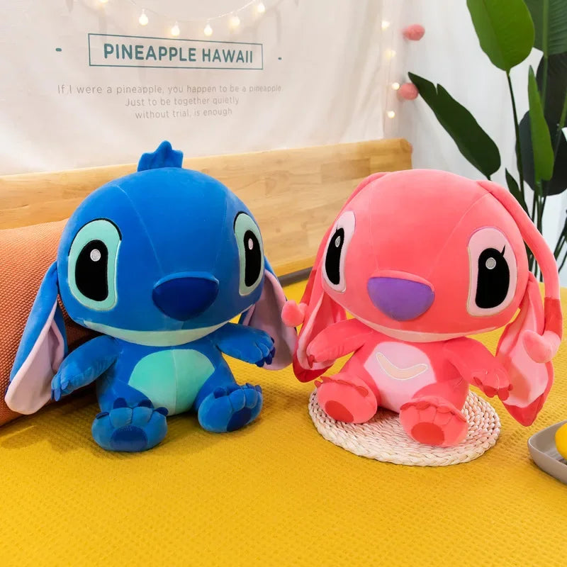 Lilo & Stitch Couple Models Cartoon Stuffed Plush Anime Plushs Toys Pendant Toy Pillow Kids Birthday Gift