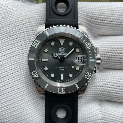 STEELDIVE SD1953 Water Ghost Ceramic Bezel Sapphire Mirror Swiss Luminous NH35 Movement Dive 30Bar Waterproof Mechanical Watch