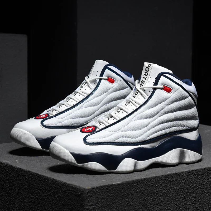 Men's casual outdoor sports classic practical basketball shoes trendy, soft, comfortable, anti-skid and wear-resistant outsole