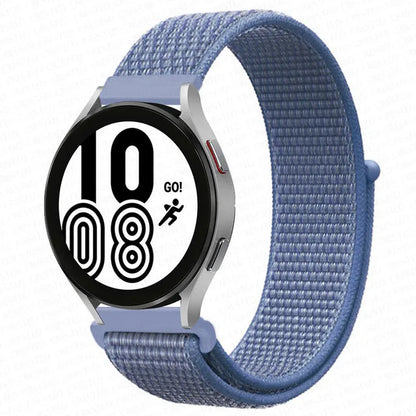 Nylon Loop Band For Samsung Galaxy Watch 6 4 7 classic/5 Pro/active 2/Gear S3 20mm/22mm Bracelet Huawei watch GT 2e 3 pro strap
