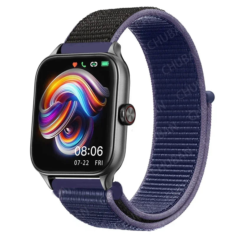 Nylon Loop band For Amazfit GTS 4/2/3pro/2e/GTS2 Mini/GTR 4 42mm/47mm/GTR2/2e/stratos belt bracelet Amazfit bip 20mm 22mm strap