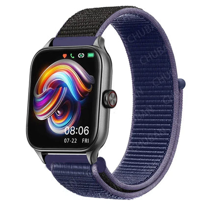 Nylon Loop band For Amazfit GTS 4/2/3pro/2e/GTS2 Mini/GTR 4 42mm/47mm/GTR2/2e/stratos belt bracelet Amazfit bip 20mm 22mm strap