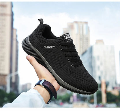 Sneakers Men Running Walking Knit Shoes Fashion Casual High Quality Sport Athletic Gym Lightweight Men Casual Shoes