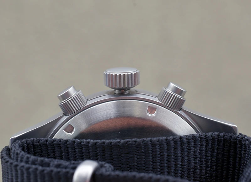 Baltany 2025 new military 39mm men's quartz chronograph VK61 sapphire stainless steel waterproof 10Bar luminous reloj hombre