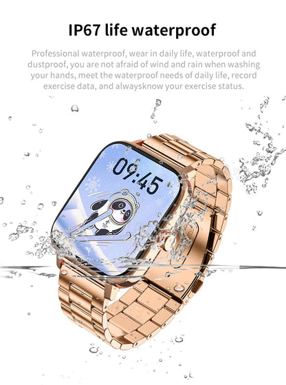LIGE Men Smart Watch Women Custom Dial Smartwatch For Men Android IOS Waterproof Bluetooth Watches Full Touch Bracelet Clock Man