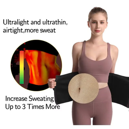 Waist Trainer Corsets for Women Workout Sauna Sweat Belly Trimmer Belt Sports Body Shaper Girdles Fitness Weight Loss Shapewear