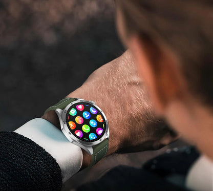 Huawei ECG+PPG Laser Treatment Health Smart Watch Three highs Clock Blood pressure Heart rate Men HD Call Bracelet